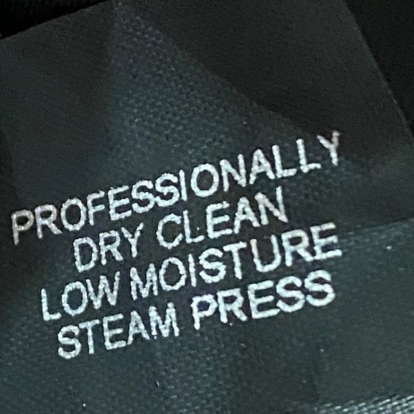 Anne Klein Black Wool Coat PL - Picture 6 of 7